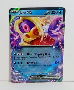 Jynx EX Pokemon TCG Scarlet & Violet 151 Card 124/165 2023 Holo Double Rare - Picture 1 of 3