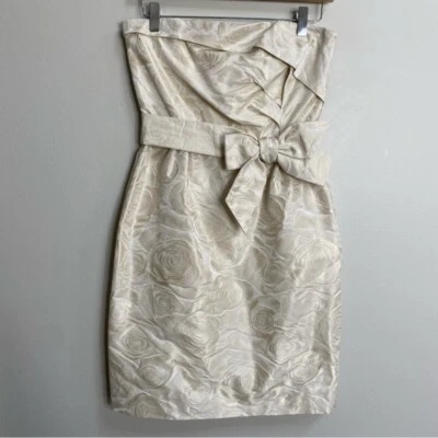 Kate Spade Wedding Belles And Whistles Champagne Kay Wedding Dress Size 4 - Image 1 of 4