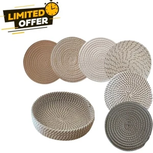 Trivets for Hot Dishes, 8 Inch Hot Pads for Kitchen, Trivets for Hot Pots and... - Picture 1 of 7