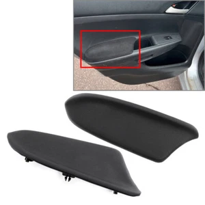 1Pair Rear Door Armrest Panel Lid Cover For Honda Accord Crosstour 2010-11 Black - Picture 1 of 9