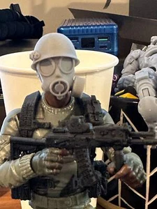 Escala Máscara Gas Cabeza 1:12 Cabeza Escultura GI Joe Clasificado, Mezco, Marvel Legends,  - Imagen 1 de 4