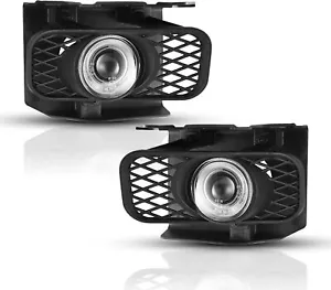 Pair Fog Lights for 1999-2003 Ford F-150 / Expedition Clear Bumper Driving Lamps - Picture 1 of 7