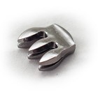 New 3-Prong Violin/Small Viola Mute. Silver Color Noise Reducer