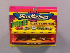 Micro Machines - #17 Stock Cars W/ 5 Bonus Cars - Picture 1 of 7