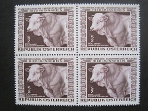 Austria Michel Number 1244 Block of Four Mint (GB 1150) - Picture 1 of 1