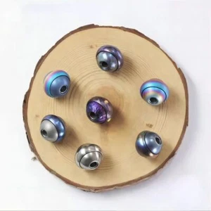 Titanium Knife Lanyard Bead Paracord Necklace Pendant Fidget Spinner EDC Gift - Picture 1 of 12