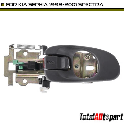 Gray Interior Door Handle for Kia Spectra 00-03 Sephia 98-01 Front or Rear Left - Image 1 of 4