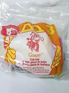 McDONALD'S MUPPETS GONZO TUB GIOCATTOLO GIOCATTOLO #3 Happy Meal Toy - Foto 1 di 2