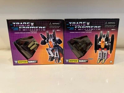 G1 King Transformers Ramjet + Ghost Ramjet Brand New, Never Remove From Box! - Image 1 of 4