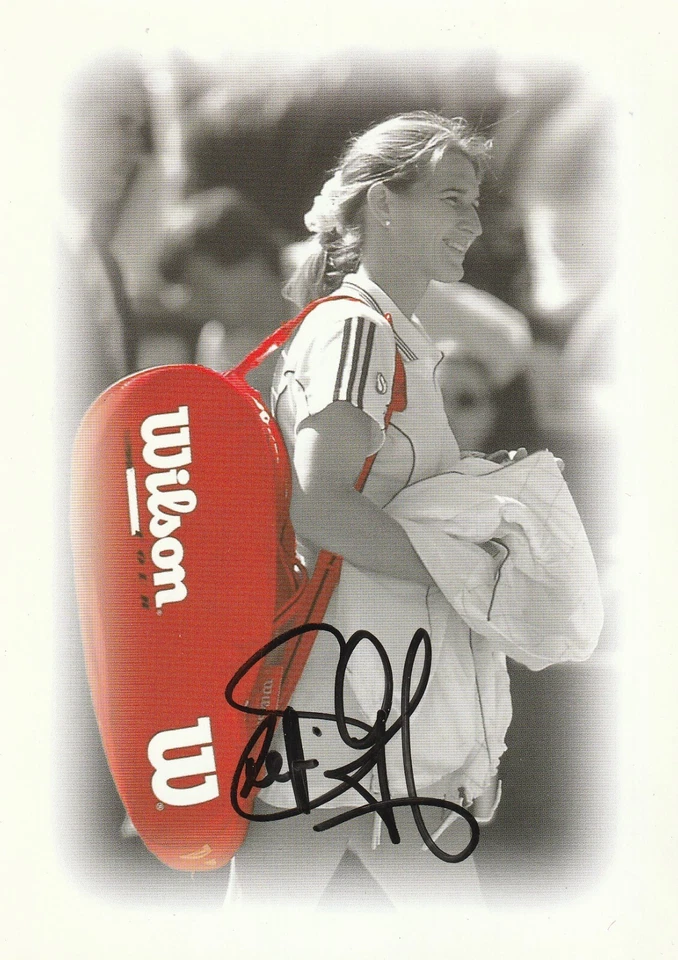 druck signiertes Autogramm von Steffi Graf - Bild 1 von 1