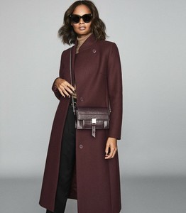 reiss red coat