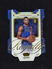 🥔Jaden Hardy 2022-23 Panini Crown Royale Rookie Royalty Gold Rc /10