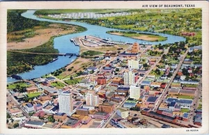 Beaumont Air View Texas 4A-H2054 sin publicar - Imagen 1 de 2