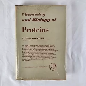 Altes Buch - signiert vom Autor - Chemie & Biologie der Proteine von F Haurowitz - Bild 1 von 5