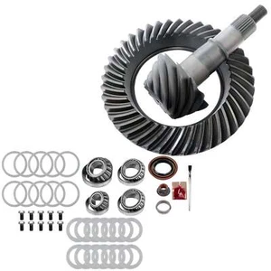 10-14 Ford 8.8" 10 Bolt - 4.10 / 4.11 Ring Pinion Gear Set w/ Master Bearing Kit - Foto 1 di 3