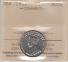 1934 Canada Five Cents - ICCS AU50 -XWT490