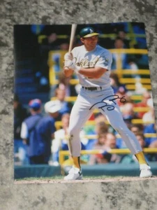 Oakland A's BILLY BEANE Signed 8x10 Photo MONEYBALL AUTOGRAPH 1E - Picture 1 of 1