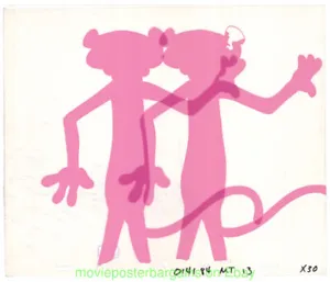 THE PINK PANTHER T.V. Series Original ANIMATION CEL and DRAWING Fine Condition - Picture 1 of 1