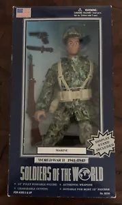 Vintage U.S. Serviceman WWII Marine 12" Figure Original SEALED! - Picture 1 of 4