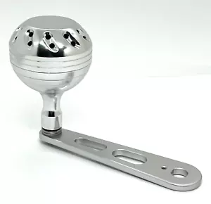 Power FT Custom Handle 4" blank 45mm Knob For Penn 112H 140 500 505 Fishing Reel - Picture 1 of 8