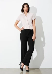 Biz Collection Ladies Eve Perfect Pants Mid-rise Flattering Wider Waistband New - Foto 1 di 5