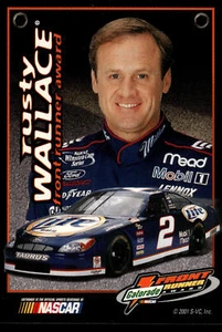 2001 Press Pass Gatorade Front Runner Award Rusty Wallace #7 Racing Card - Picture 1 of 2