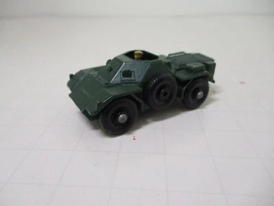MATCHBOX LESNEY ARMY #61A FERRET SCOUT  CAR  EXCELLENT CONDITION SOME TOUCH-UPS - Image 1 of 4