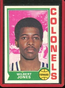 1974 Topps Basketball # 237 Wilbert Jones (NM-MT) Near Mint to Mint - Picture 1 of 2
