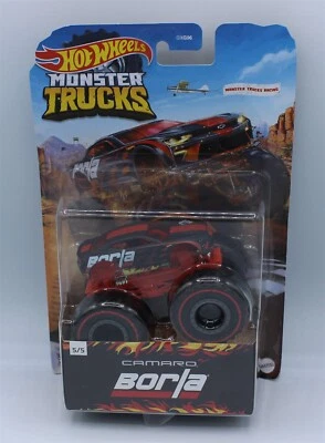 Hot Wheels Monster Trucks - 2018 Chevy Camaro - Borla - Image 1 of 2