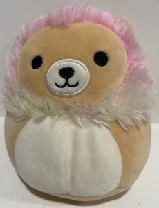 Squishmallow Leonard The Lion Rainbow Mane  5” Claire’s Plush Stuffed Animal - Picture 1 of 3
