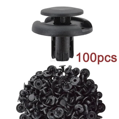 100x Fender Bumper Clips For 7mm Hole Mitsubishi Outlander Montero Lancer Raider - Image 1 of 4