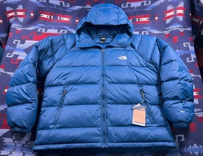 Chaqueta con capucha de plumón Hydrenalite 600 azul petróleo medianoche XXL The North Face para hombre Foto 1 de 4