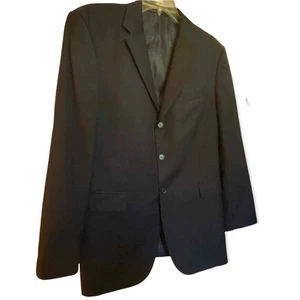 Mantoni 100% Virgin Wool Mens Blazer 42R Navy Super 140s Double Vent - Picture 1 of 9