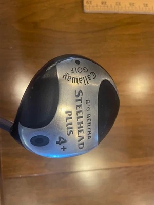Callaway Big Bertha Steelhead Plus 4+ Madera Mano Derecha Acero Flexión Regular Foto 1 de 4
