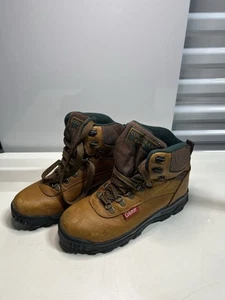 Coleman Dry Leather Hiking Camping Work Boots Shoes Size 8 - Picture 1 of 10