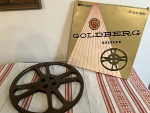 VTG Goldberg Reflex 2000 foot 16mm reel new old stock No. 20RS Original Box 15" - Picture 1 of 22