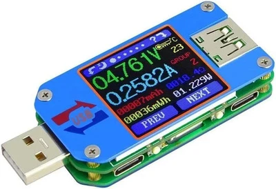 UM25 USB Test Meter Voltage Current Bluetooth Battery Power Charger Multimeter - Image 1 of 4