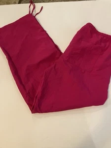 No Boundaries Womens Small (4-6) Pink Parachute Pants Adjustable Ankle Cord New - Picture 1 of 5