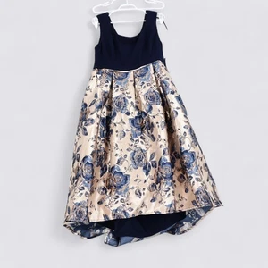 R&M Richards 7163 formelles High Low Damenkleid Größe 10 - Bild 1 von 3