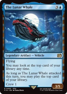 The Lunar Whale 0060 ~ Rare MTG Final Fantasy Mint - Picture 1 of 1