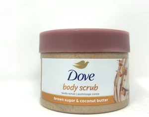 DOVE Brown Sugar & Coconut Butter Body Scrub, 10.5 oz - Picture 1 of 2