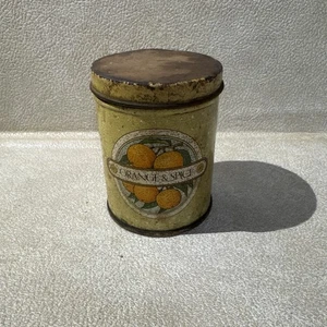 VTG Orange & Spice Herb Tea Tin - R. C. Bigelow, INC. - Picture 1 of 8