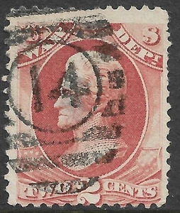 USA #O84 2c. Kriegsbeamter gebraucht F-sehr guter Zustand - Bild 1 von 2