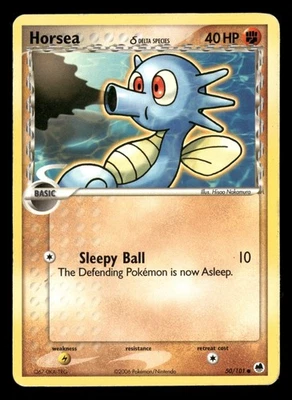 Horsea - 50/101 - Común - EX Dragon Frontiers - Tarjeta Pokémon - HP Foto 1 de 2