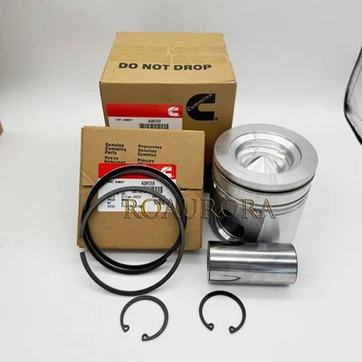 Juego de pistón + anillo 4089259 para Cummins Dodge Ram 5,9 L 24 V STD ISB B5,9 B3,9 QSB Foto 1 de 4