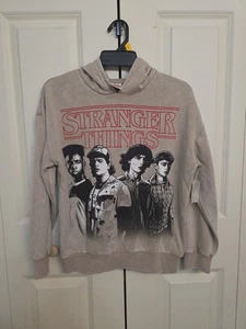 Stranger Things Pullover Hoodie Sweatshirt Young Boys Size 4/5 - Picture 1 of 8