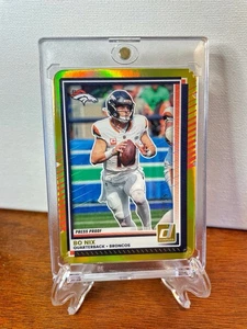 ¡RARO!🔥2025 Panini Donruss BO NIX Prueba de Prensa ORO TROQUELADO #/25 Broncos #39 - Imagen 1 de 5