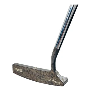 Maxfli Tad Moore TM-3 Putter True Temper Fluted Frequency Matched Steel 35" RH - Picture 1 of 13