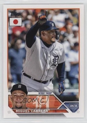 2023 Topps Japan Edition Miguel Cabrera #205 - Image 1 of 2