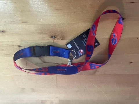 Buffalo Bills NFL Lanyard Key ID Holder WINCRAFT Licensed Product Cover